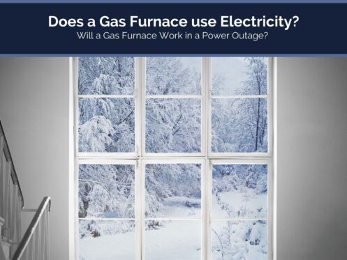 Does a gas furnace use electricity