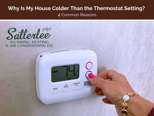Why is my house colder than the thermostat setting